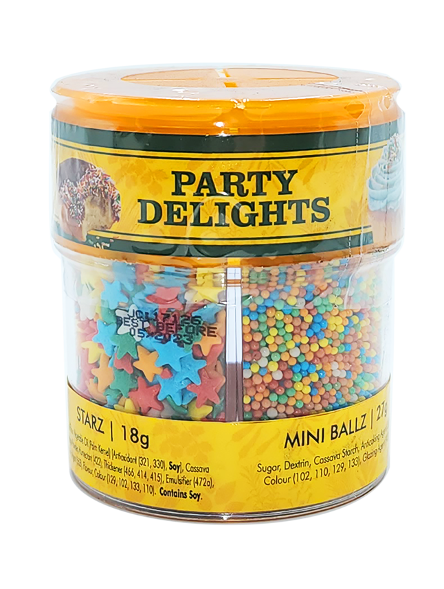 Party Delights Cake Decorations