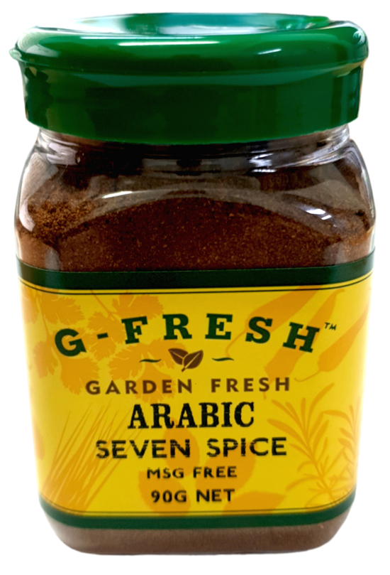 Arabic Seven Spice Mix – G-Fresh