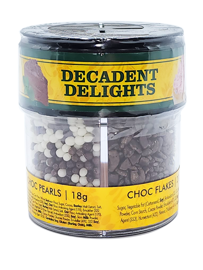 Decadent Delights Cake Decorations