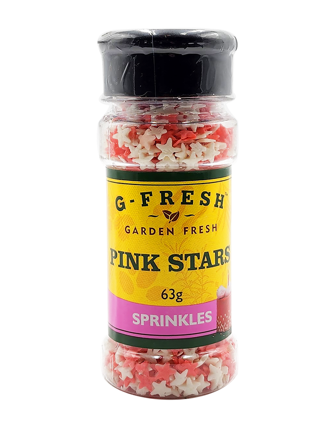 Pink Stars Sprinkles