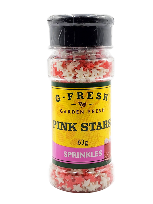 Pink Stars Sprinkles