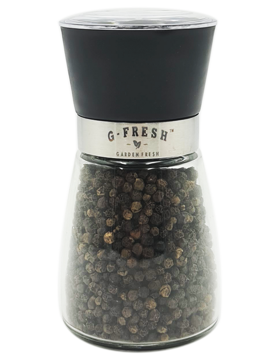 Refillable Black Pepper Grinder (Glass)