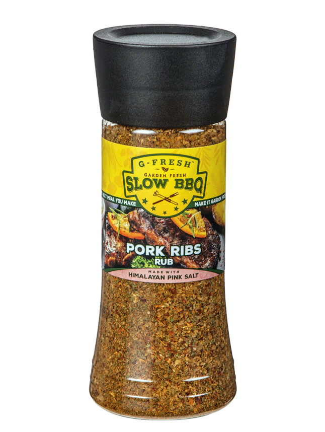 Slow BBQ Pork Ribs Rub