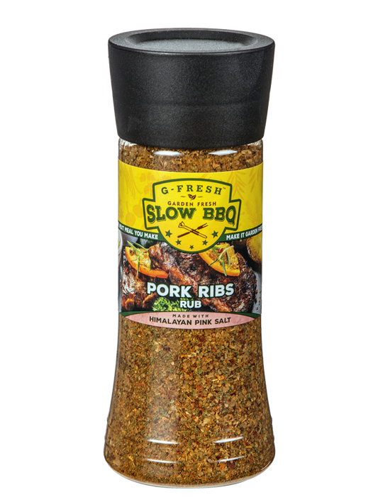 Slow BBQ Pork Ribs Rub