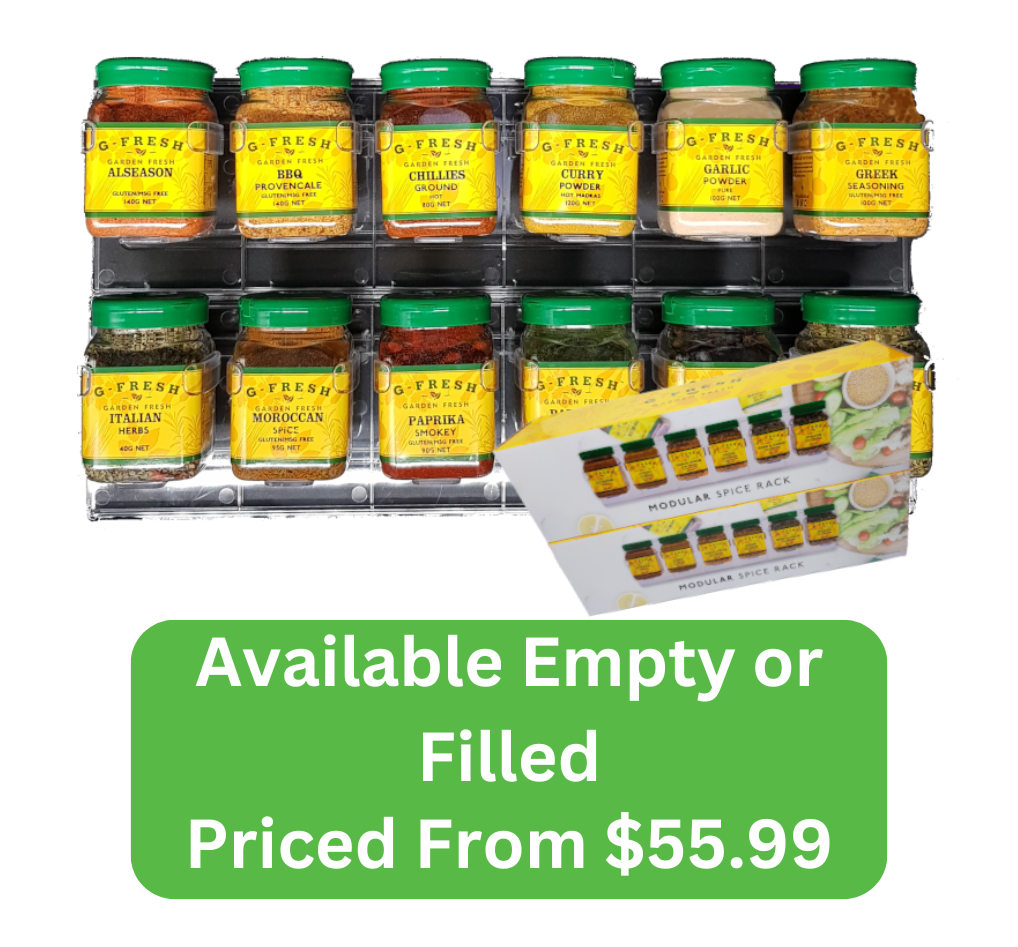 Modo Spice Rack Modular Spice Rack 2 Pack – G-Fresh