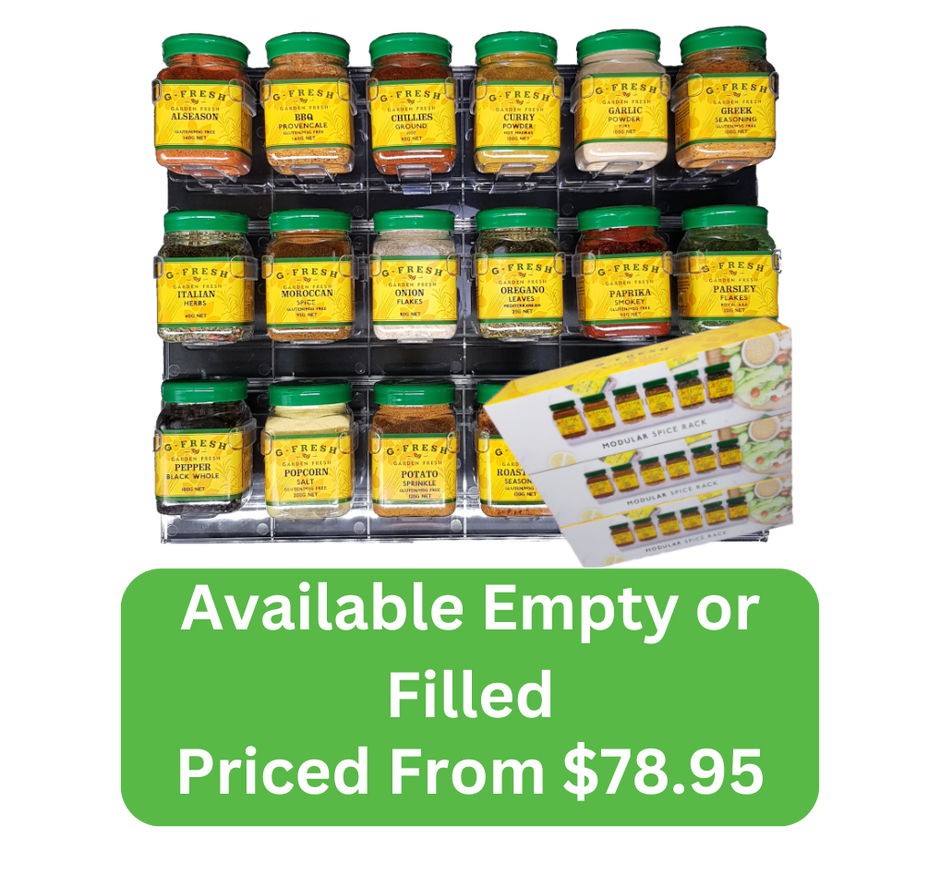 Modular Spice Rack – G-Fresh