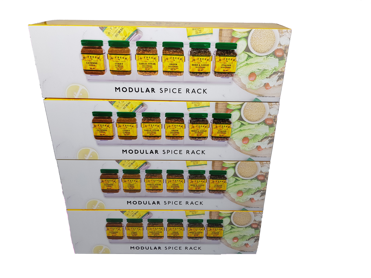 Modo Spice Rack Modular Spice Rack 4 Pack – G-Fresh