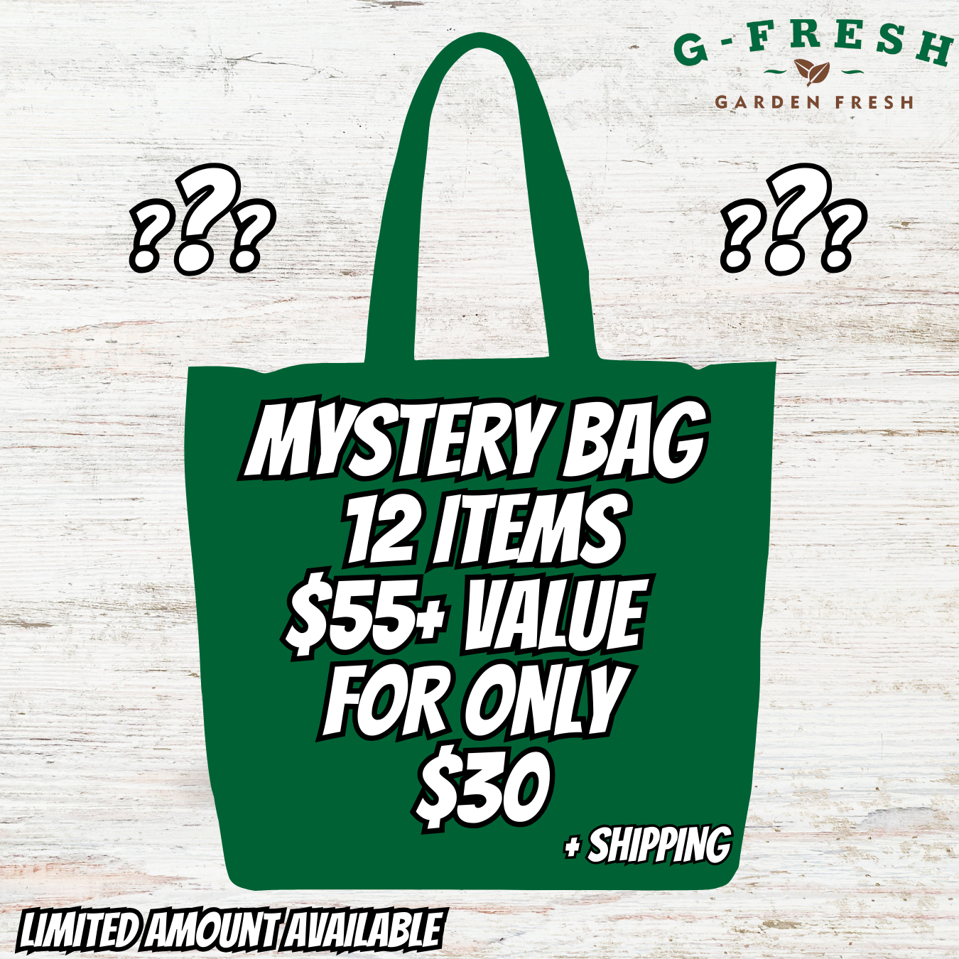 g-fresh mystery bag