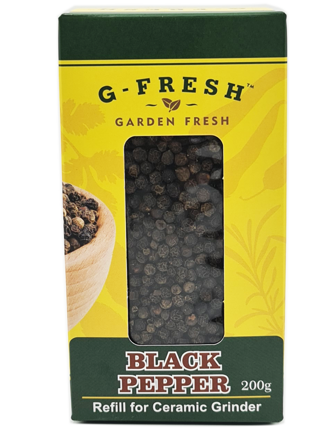 Black Pepper Refill for Refillable Glass Grinder