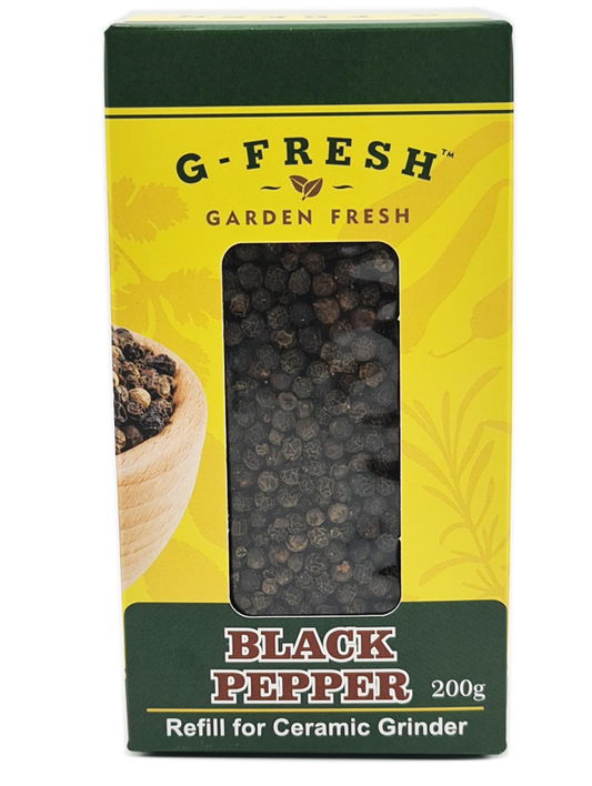 Black Pepper Refill for Refillable Glass Grinder