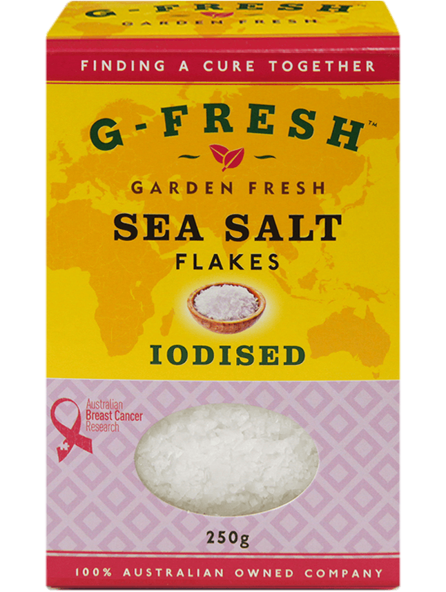 Sea Salt Flakes (Iodised)