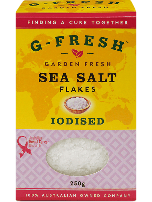 Sea Salt Flakes (Iodised)