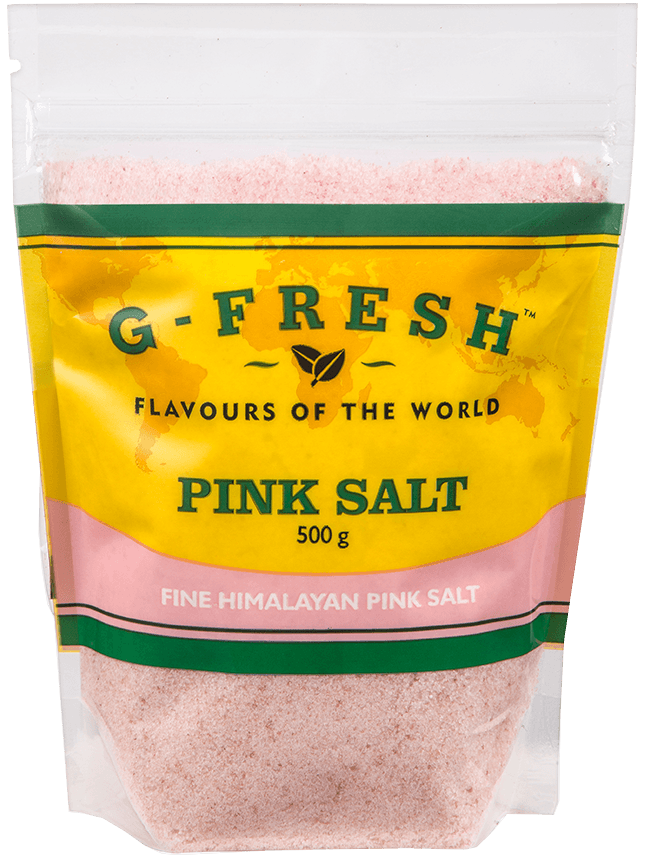 Himalayan Pink Salt (Fine) 500g refill bag