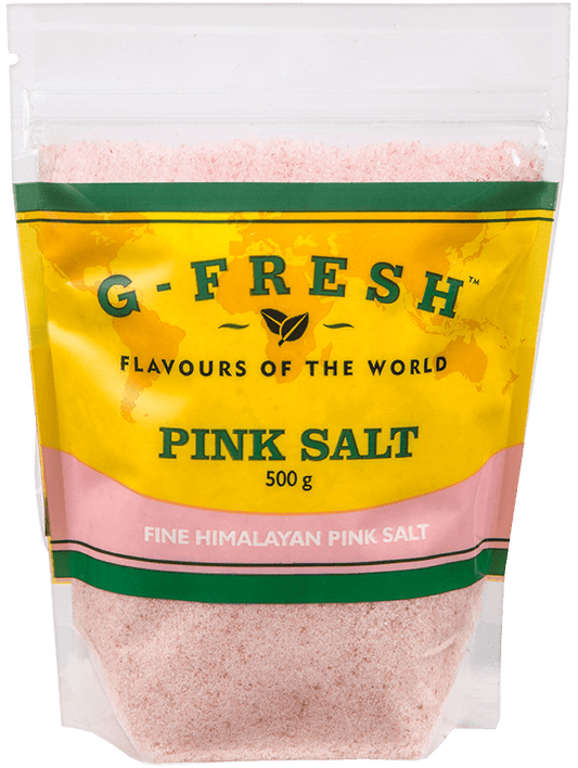 Himalayan Pink Salt (Fine) 500g refill bag